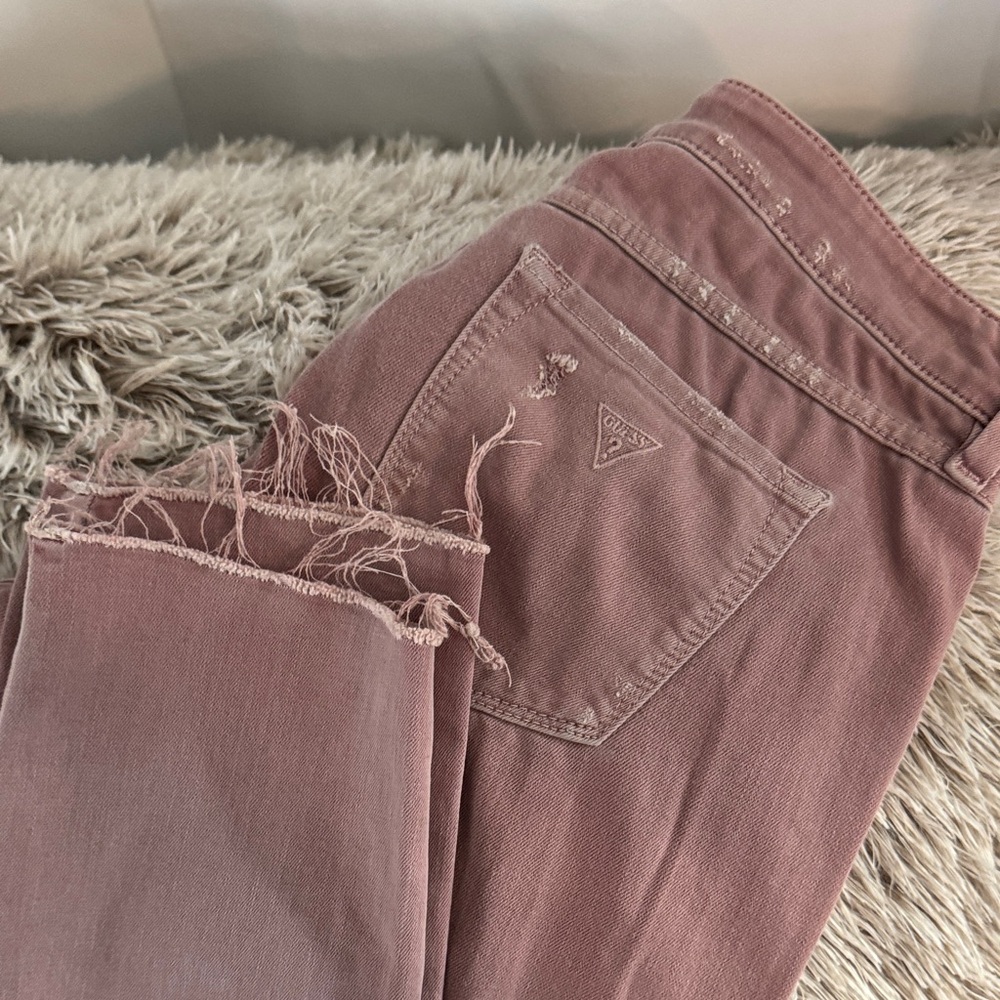 Guess Women's Mauve Ankle Jeans